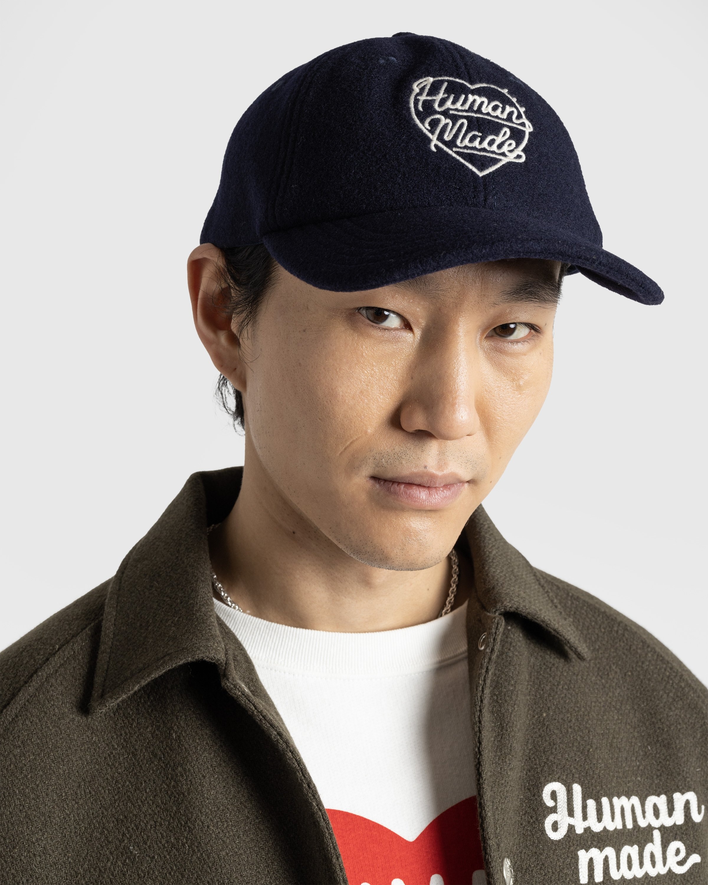 Human Made – 6-Panel Wool Cap Navy | Highsnobiety Shop